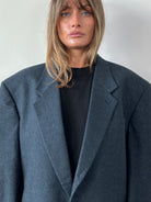 Missoni Brushed Wool Cashmere Single Breasted Blazer - 44R/XL - SYLK