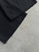 Max Mara Cotton Silk Mid Waisted Straight Leg Trousers - W34 - SYLK