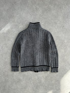 Gucci Wool Mohair Logo Patch Cardigan - S - SYLK