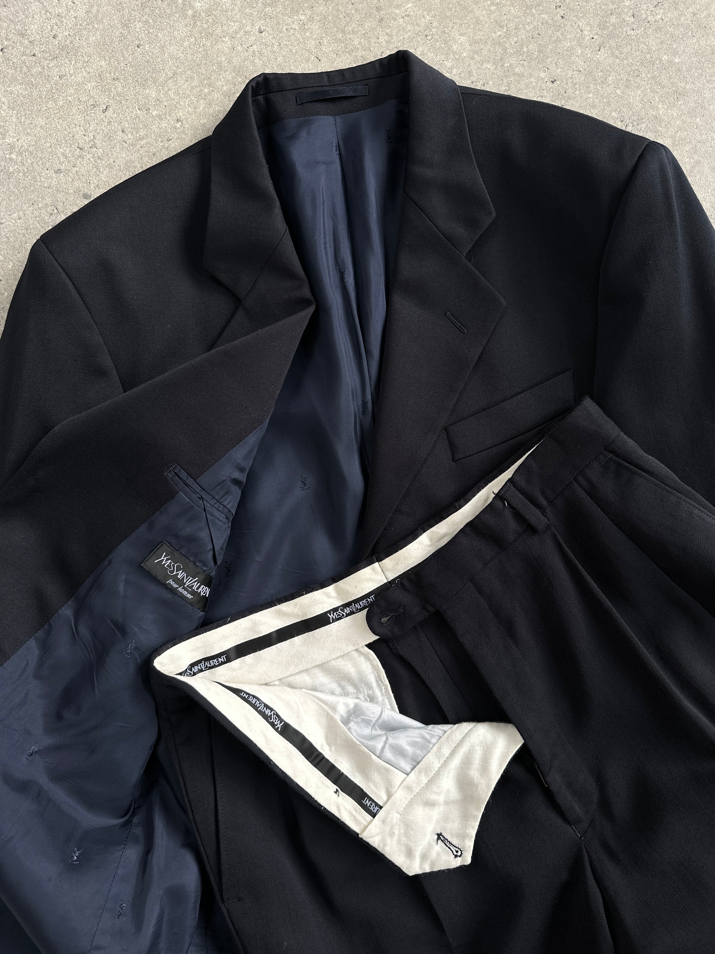 Yves Saint Laurent Pure Wool Single Breasted Breasted Suit - 38R/W28 - SYLK