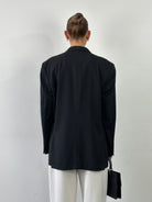 Yves Saint Laurent 90s Pure Wool Single Breasted Blazer - 42R/XL - SYLK