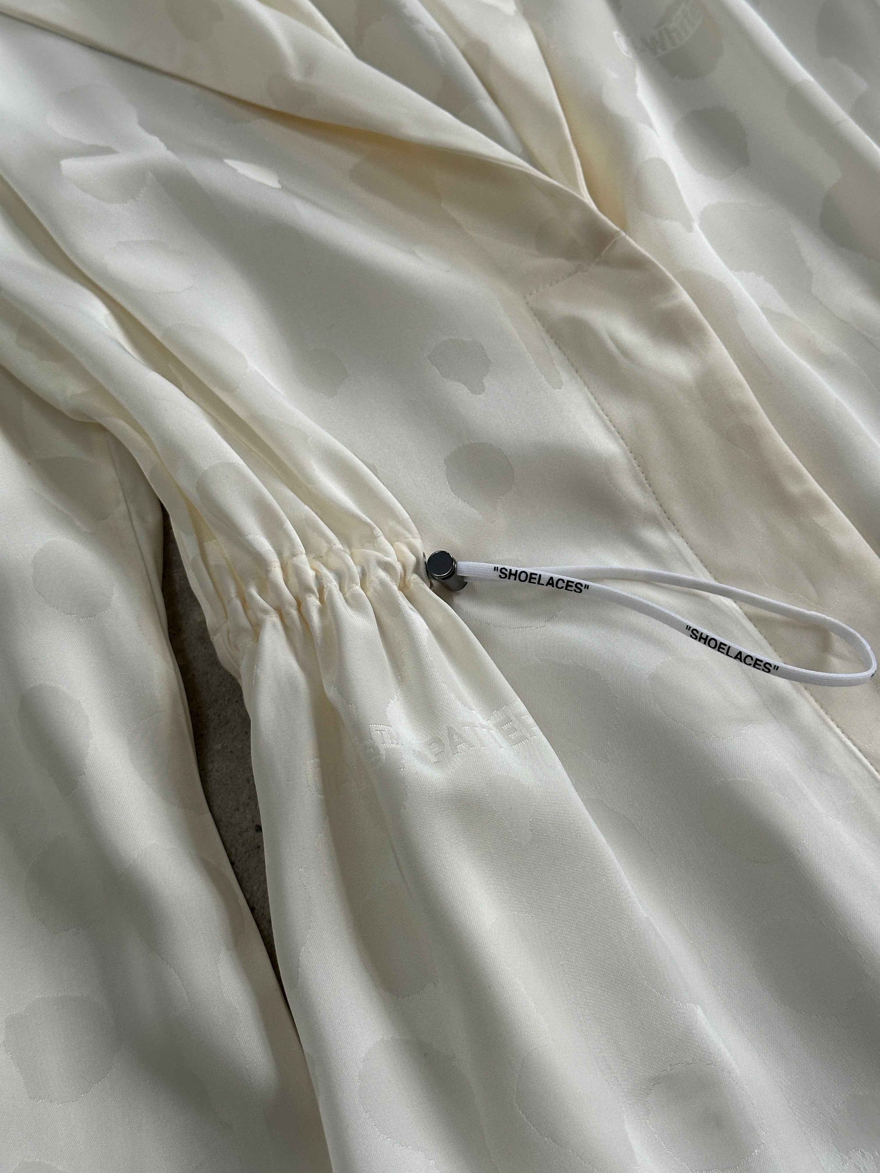 Off-White PATTERN Two Piece Cami & Shirt Dress Set - S/M - SYLK