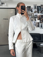 Emporio Armani 2000s Cotton Jacket Two Piece Set - M/W32 - SYLK