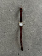 Pulsar 1990s Gold Tone Round Quartz Watch - SYLK