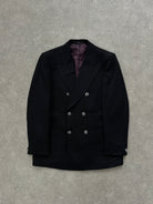 Vintage Wool Double Breasted Blazer - L - SYLK