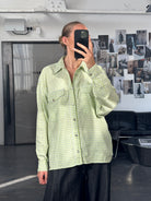 Versace Jeans Couture 1990s Check Cotton Shirt - L/XL - SYLK
