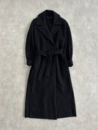 Marella Pure Virgin Wool Double Faced Belted Coat - S - SYLK