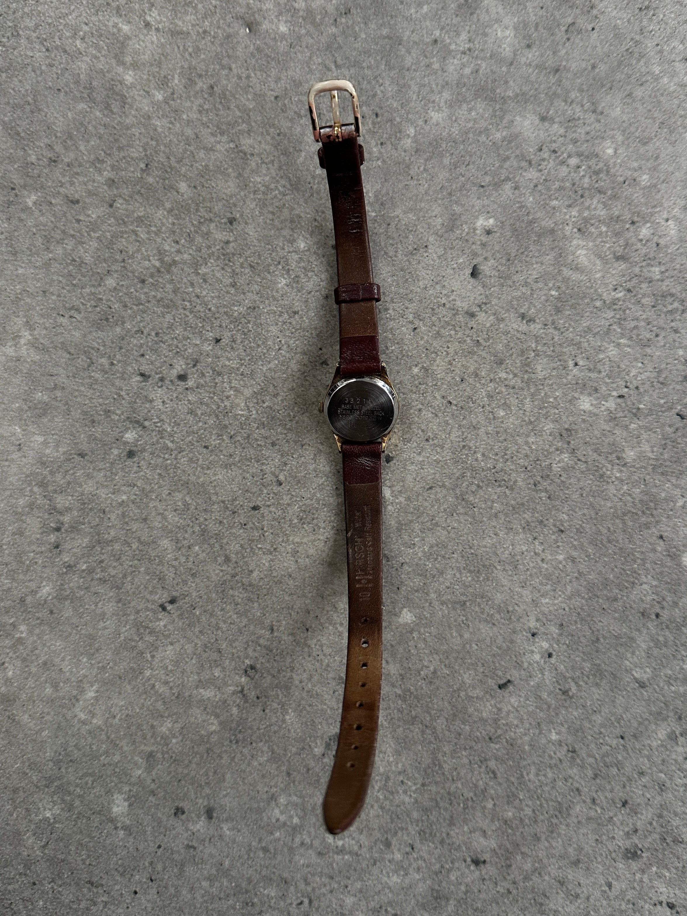 Pulsar 1990s Gold Tone Round Quartz Watch - SYLK