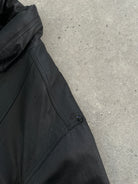 Vintage Leather Bomber Jacket - L - SYLK