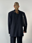 Yves Saint Laurent Brushed Wool Cashmere Bespoke Button Blazer - XL - SYLK