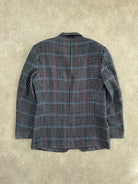 Christian Dior Monsieur 1990s Brushed Wool Houndstooth Blazer - 42R/XL - SYLK