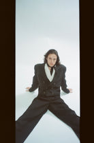 Vintage Cropped Double Breasted Blazer - M - SYLK