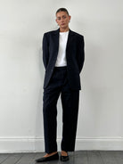Vintage Wool Single Breasted Blazer - 38S/L - SYLK
