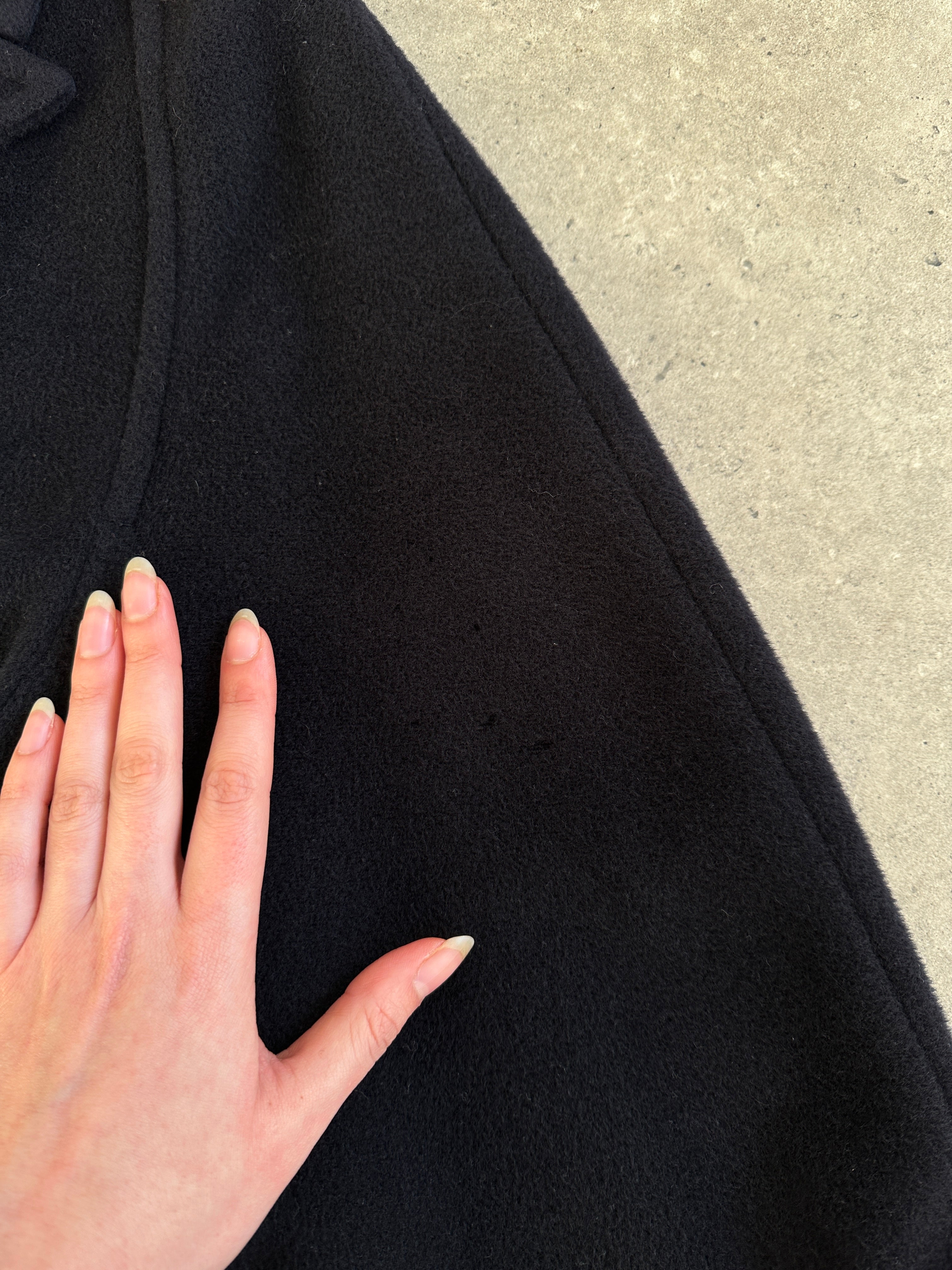 Marella Virgin Wool Cashmere Double Breasted Coat - L - SYLK