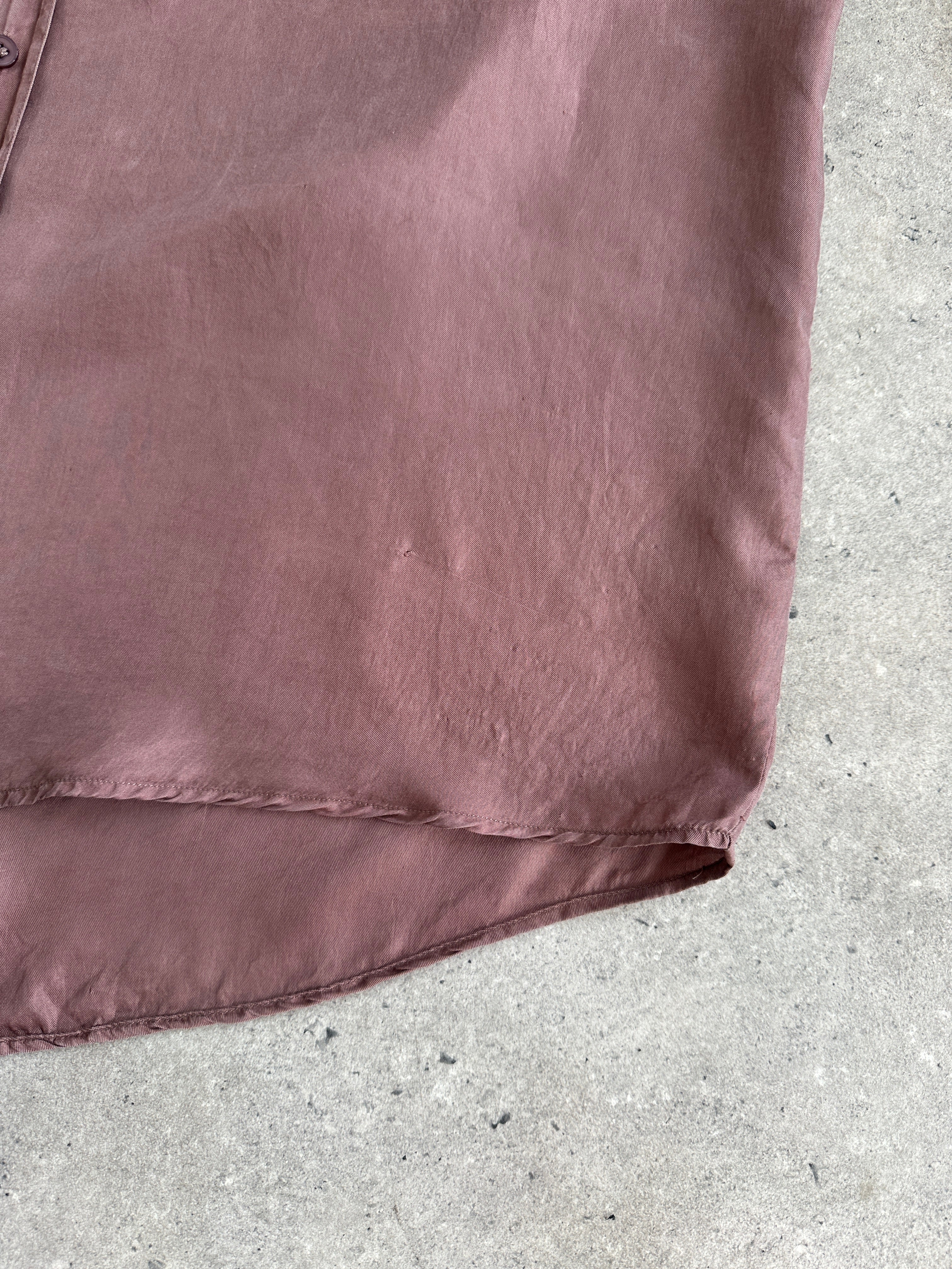 Vintage 90s Pure Silk Shirt - XL - SYLK