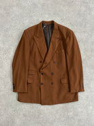 Eduard Dressler Pure Cashmere Double Breasted Blazer - XXL - SYLK