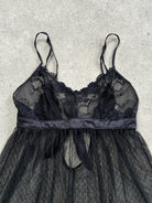 Vintage 2000s Lace Babydoll Satin Cami Top - XS-M - SYLK