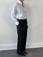 Balmain Pure Wool Tuxedo Tailored Trousers - W30-32 - SYLK