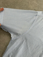 Yves Saint Laurent 00s Check Logo Cotton Shirt - M/L - SYLK