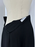 Max Mara 1990s Wool High Waisted Straight Leg Trousers - W24 - SYLK
