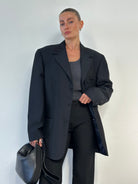 Italian Vintage Single Breasted Blazer - 46R/XL - SYLK