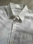 Yves Saint Laurent 90s Cotton Logo Shirt - L/XL - SYLK