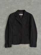 Max Mara Pure Wool Woven Fitted Blazer - S - SYLK