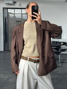 Yves Saint Laurent Diffusion Hommes 1980s Check Wool Blazer - 42R/XL - SYLK