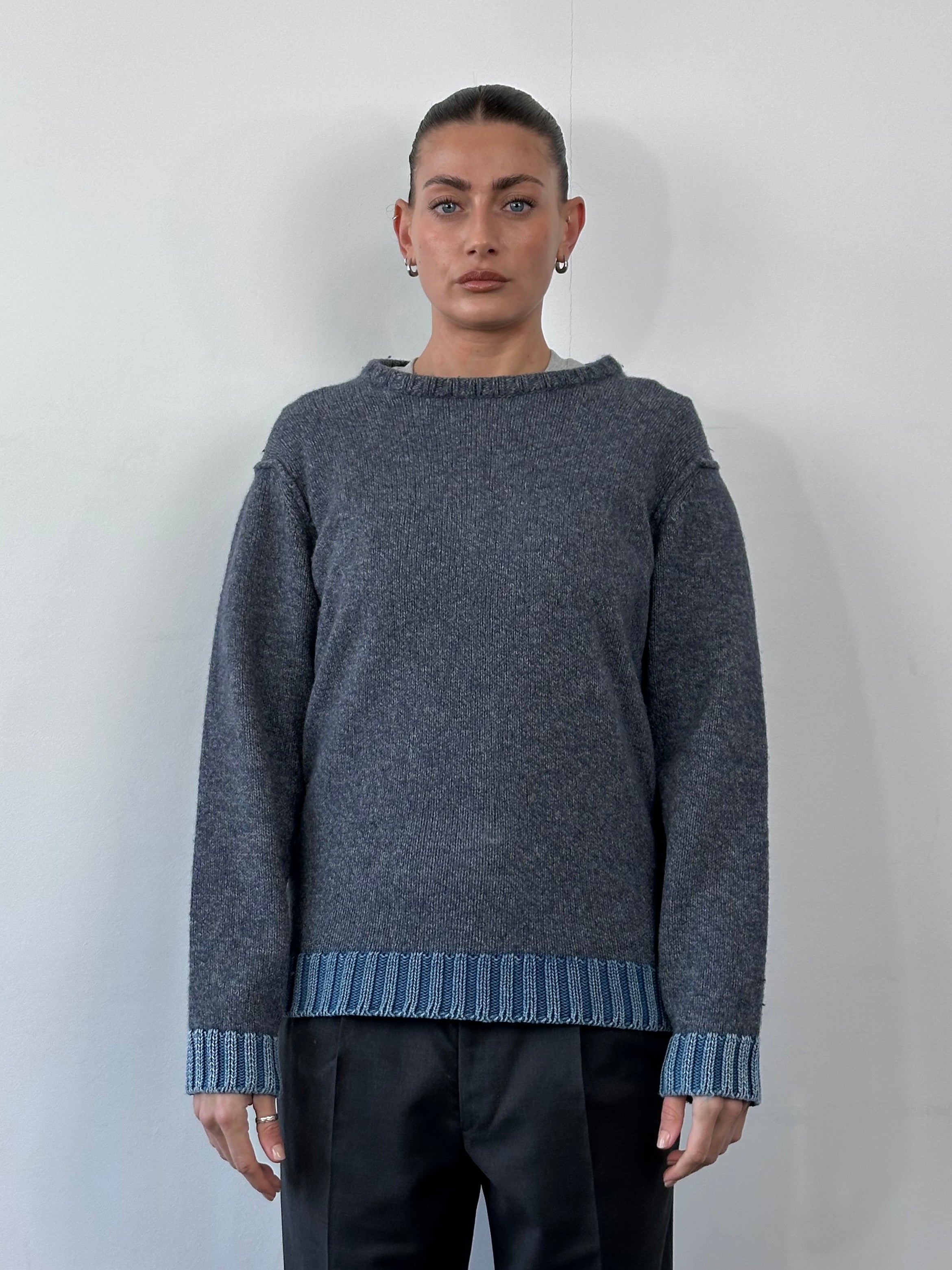 Armani Jeans Wool Knitted Jumper - M/L - SYLK