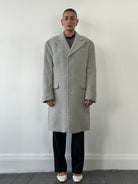 Gianfranco Ferre Wool Single Breasted Coat - L - SYLK