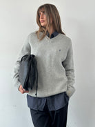 Ralph Lauren Wool V Neck Jumper - XL - SYLK