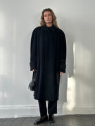 Valentino Virgin Wool Cashmere Single Breasted Coat - XL/XXL - SYLK