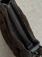 Armani Jeans Suede Ruched Shoulder Bag - SYLK