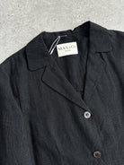 Max & Co Unlined Single Breasted Blazer - M - SYLK