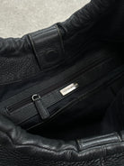 Giorgio Armani 2000s Leather Hobo Shoulder Bag - SYLK