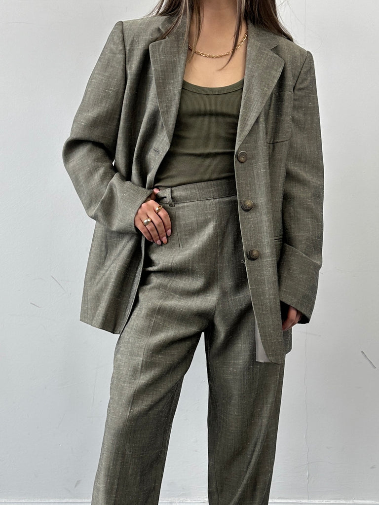 Italian Vintage Wool Suit - XS/S - SYLK
