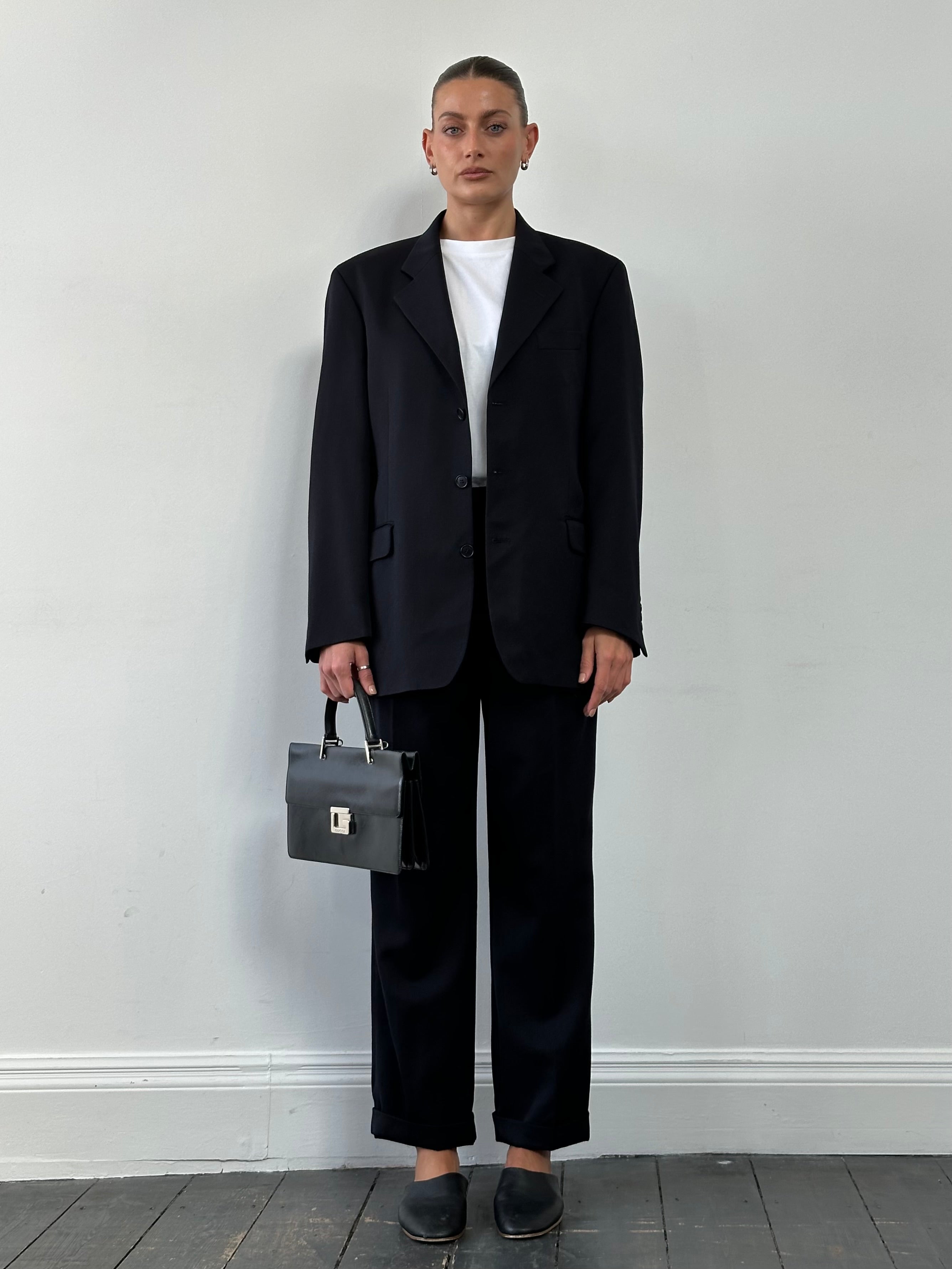 Yves Saint Laurent Pure Wool Single Breasted Breasted Suit - 38R/W28 - SYLK