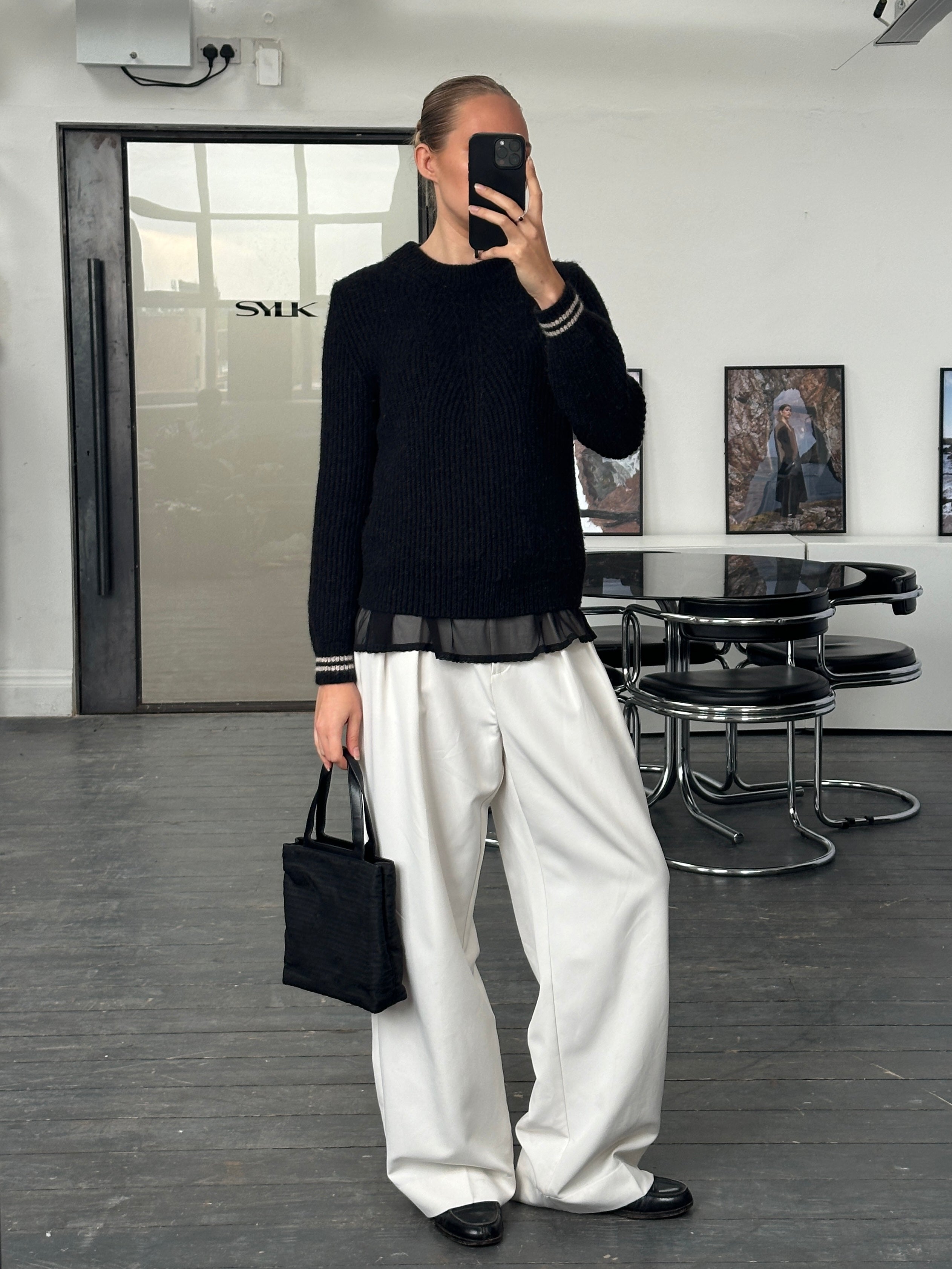 Emporio Armani AW21 Wool Alpaca Knitted Jumper - S - SYLK