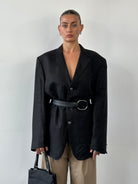 Versace Classic V2 Bespoke Button Pure Linen Single Breasted Blazer - 46R/XL - SYLK