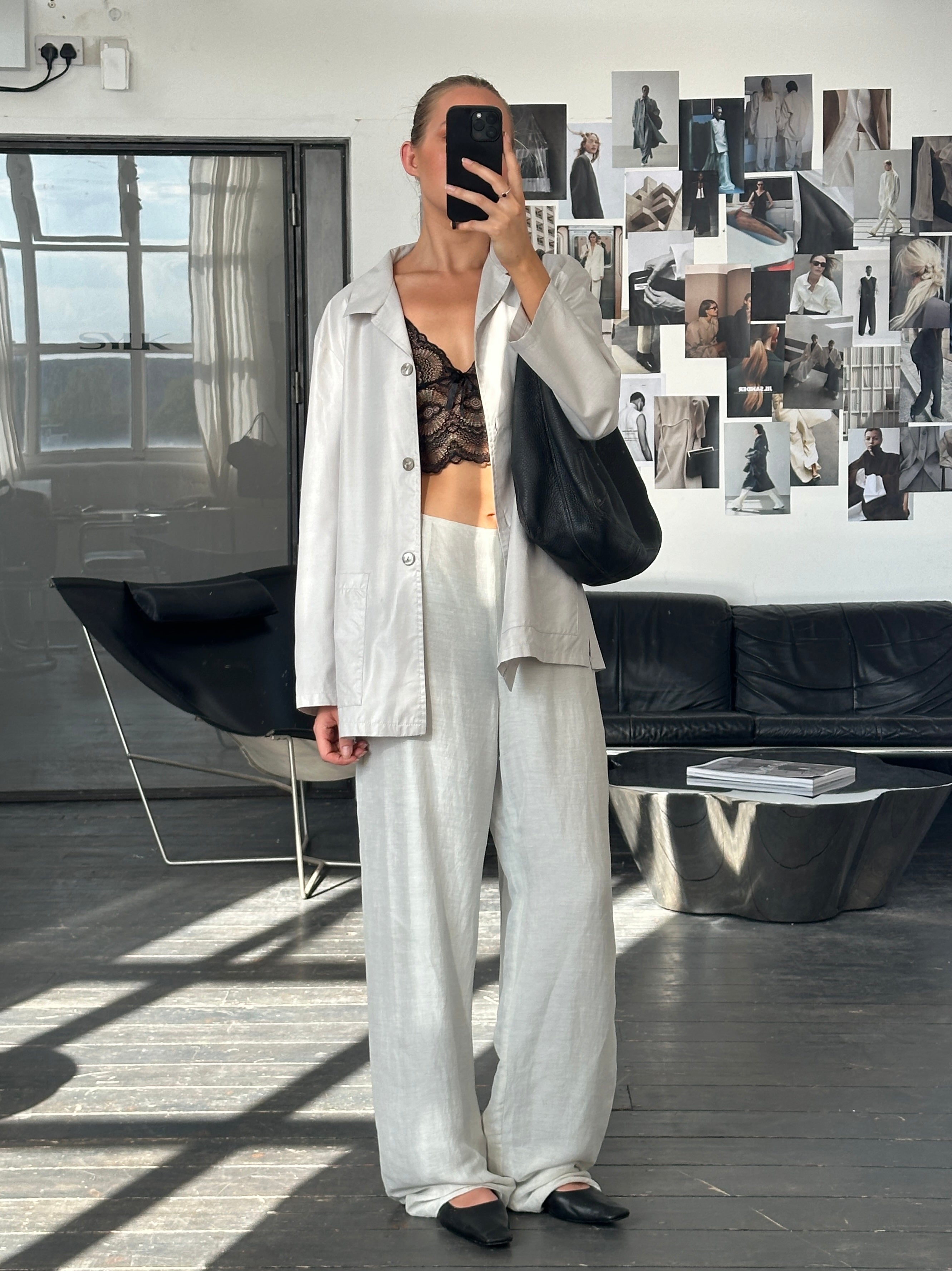 Italian Vintage 1990s Lightweight Unlined Jacket - L - SYLK