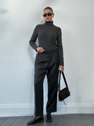 Dolce & Gabbana D&G Wool Rib Knit Turtle Neck - M - SYLK