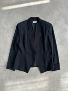 Vintage 90s Fitted Tuxedo Blazer -  M - SYLK