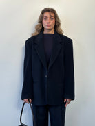 Valentino Brushed Pure Wool Bespoke Button Blazer - 44R/XL - SYLK