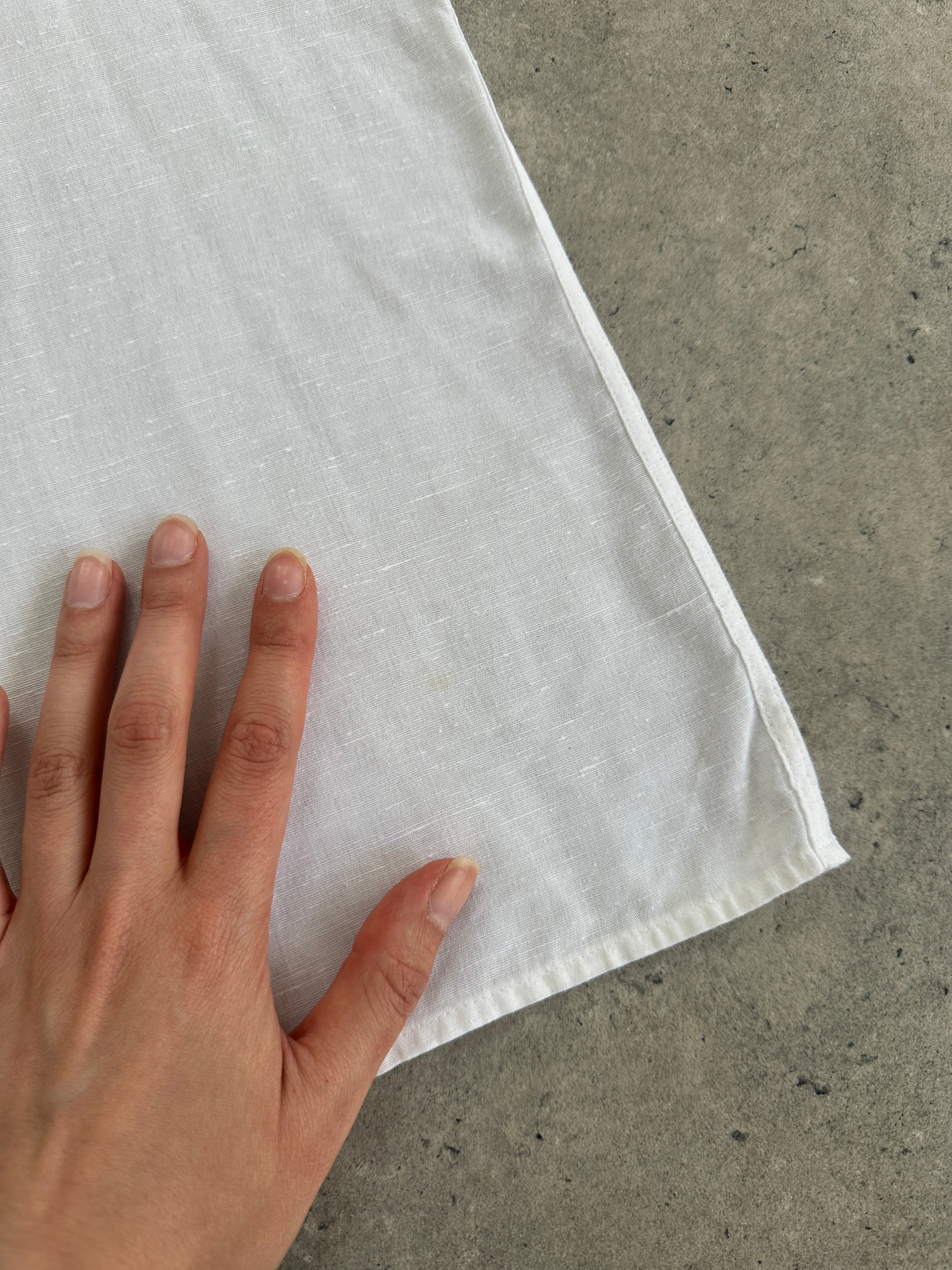 Vintage Sheer Short Sleeve Shirt - M/L - SYLK