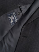 Burberry Pure Wool Stripe Single Breasted Blazer - 44R/XL - SYLK