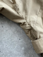 Vintage Cotton Double Breasted Belted Trench Coat - XL - SYLK
