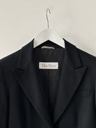 Max Mara Pure Wool Fitted Blazer - XS/S - SYLK