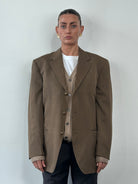 Versace Classic V2 90s Bespoke Button Single Breasted Blazer - 42R/XL - SYLK