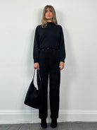 Valentino Pure Wool Logo Turtle Neck Jumper - M/L - SYLK