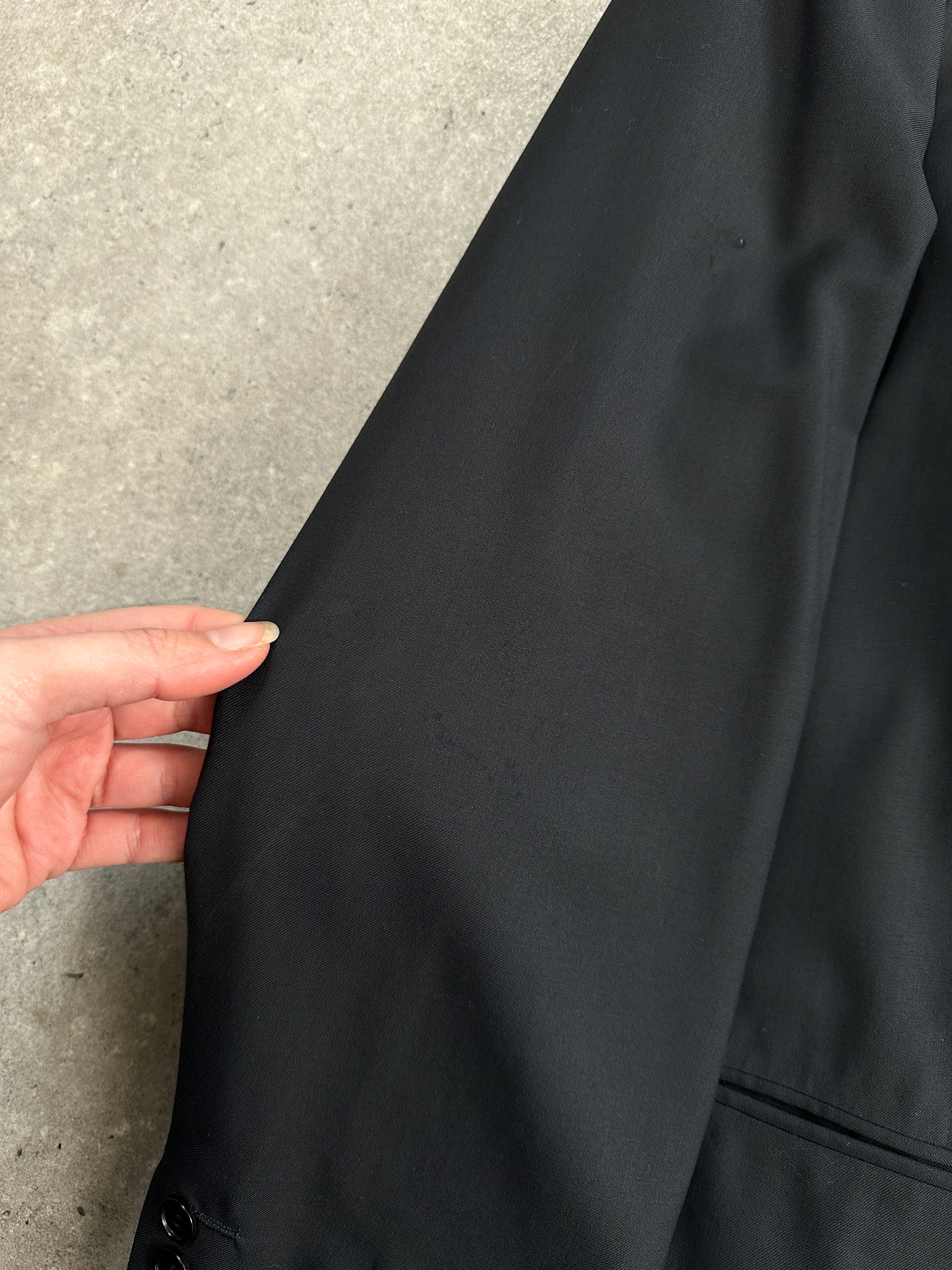 Yves Saint Laurent 70s Wool Single Breasted Blazer - 44R/XL - SYLK